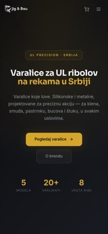 Jig&Bau — live site (mobile)